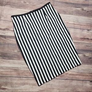 5/$15 LBK Black White Stripe Pencil Straight Skirt